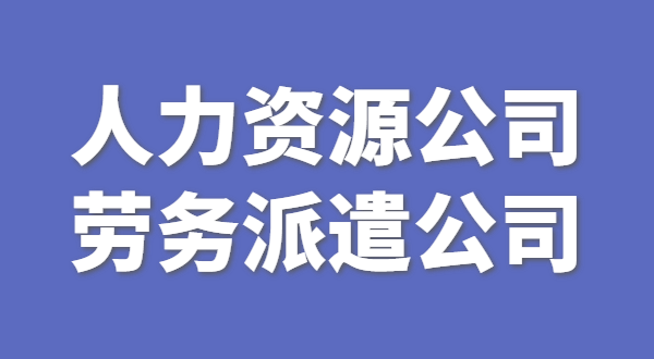 人力資源和勞務(wù)派遣公司怎么做年檢